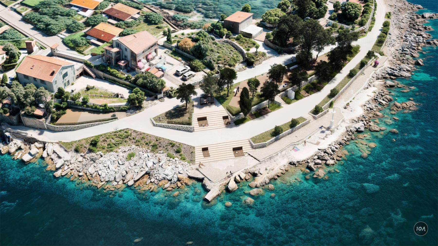 Park i igralište Lun, Lun, otok Pag — 4