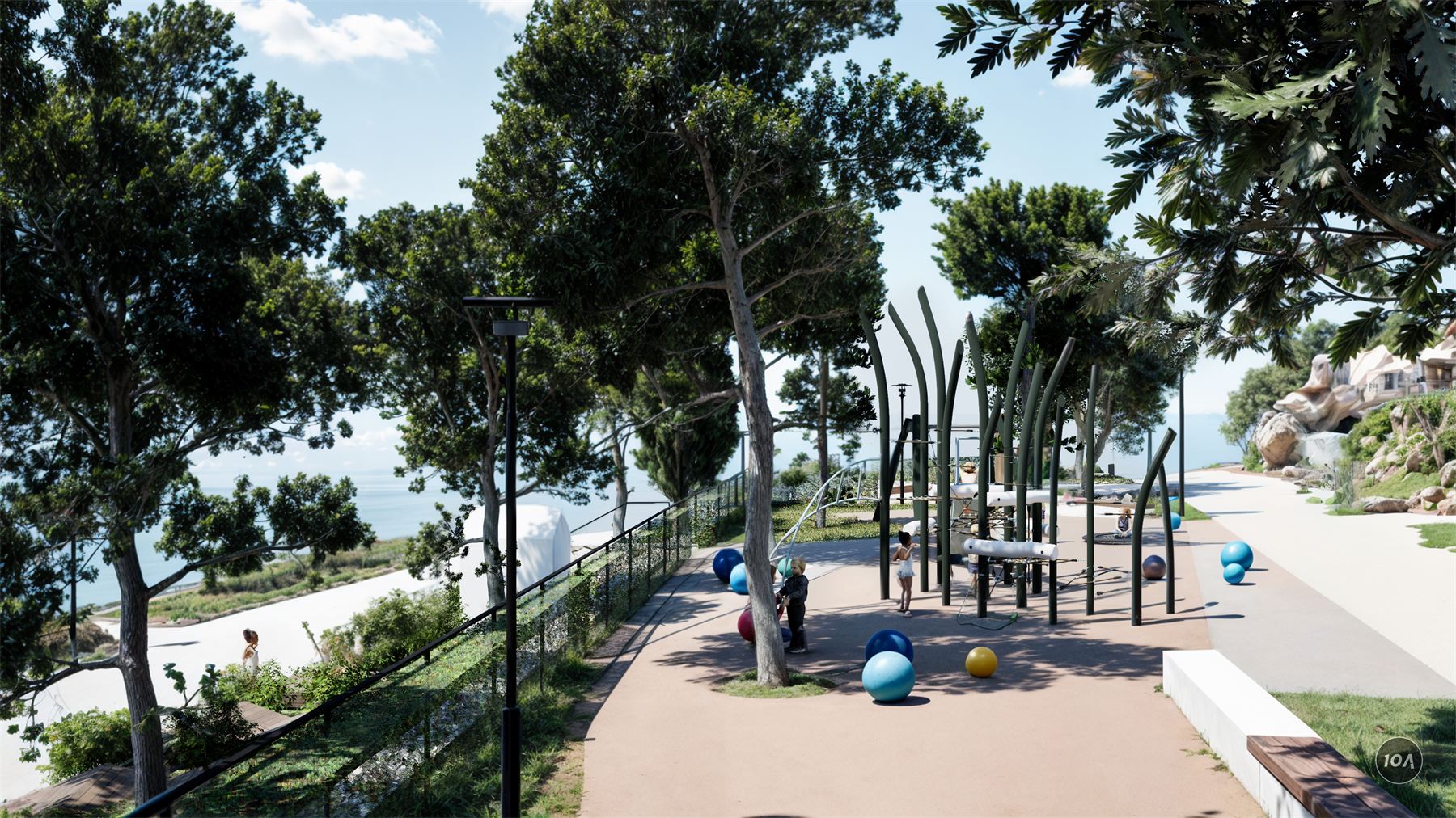 Park i igralište Lun, Lun, otok Pag — 6