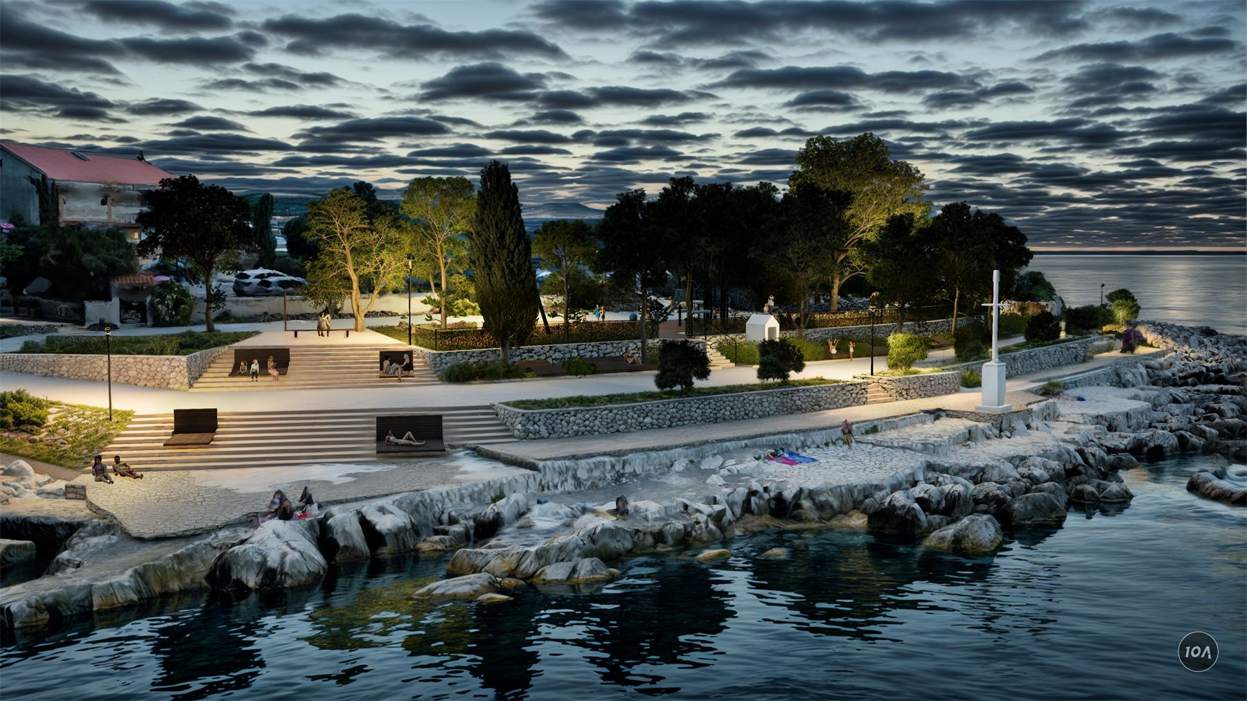 Park i igralište Lun, Lun, otok Pag — 7