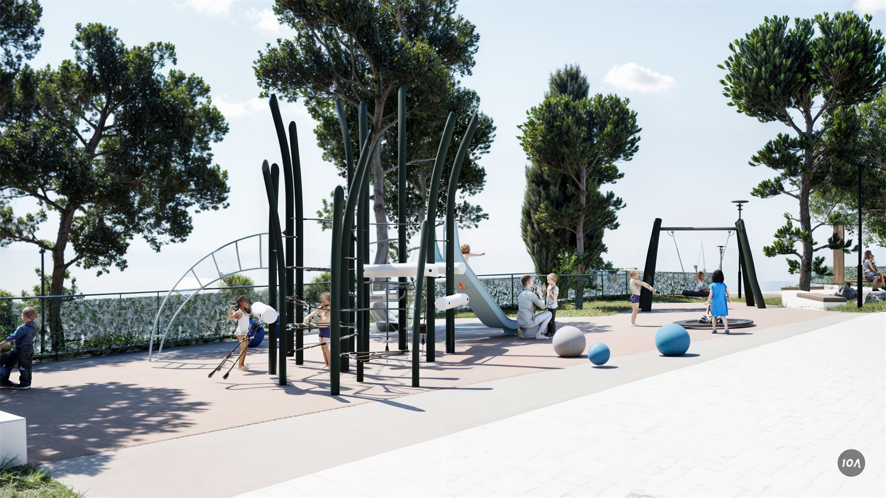 Park i igralište Lun, Lun, otok Pag — 10