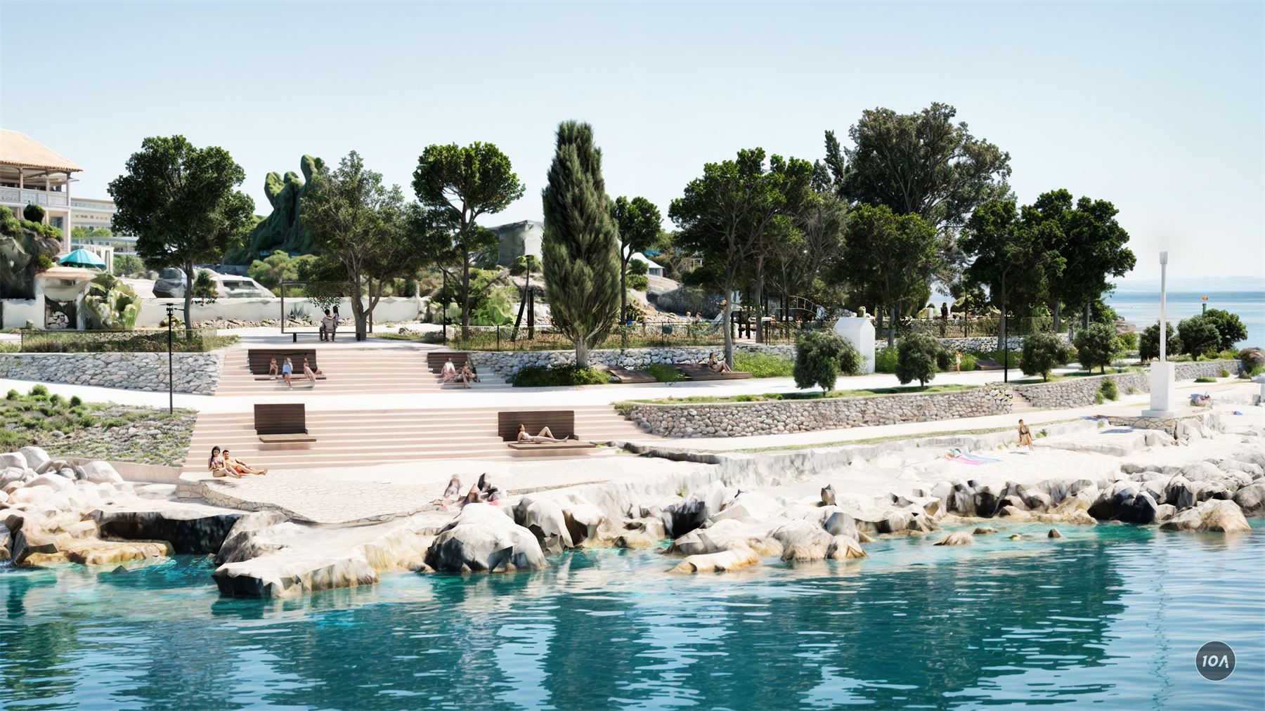 Park i igralište Lun, Lun, otok Pag — 13