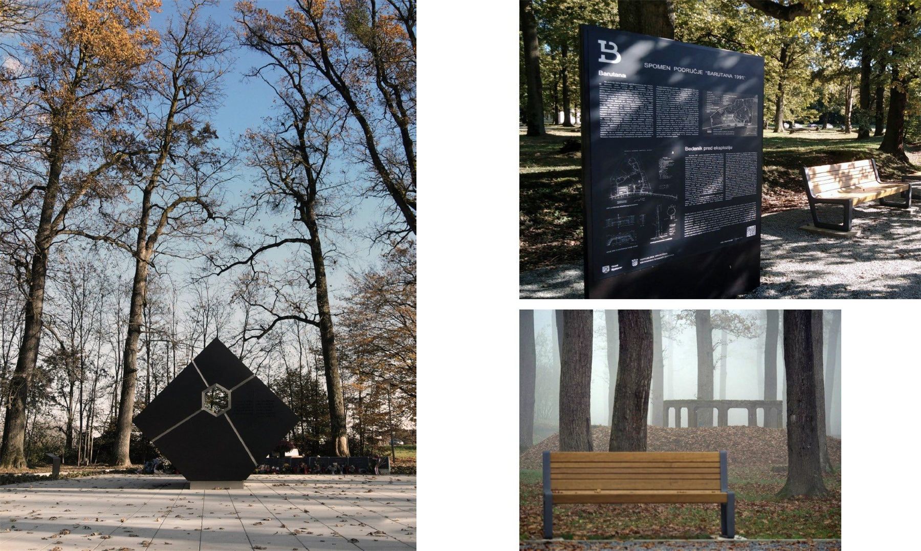 Memorijalni prostor Barutana, Bjelovar — 2
